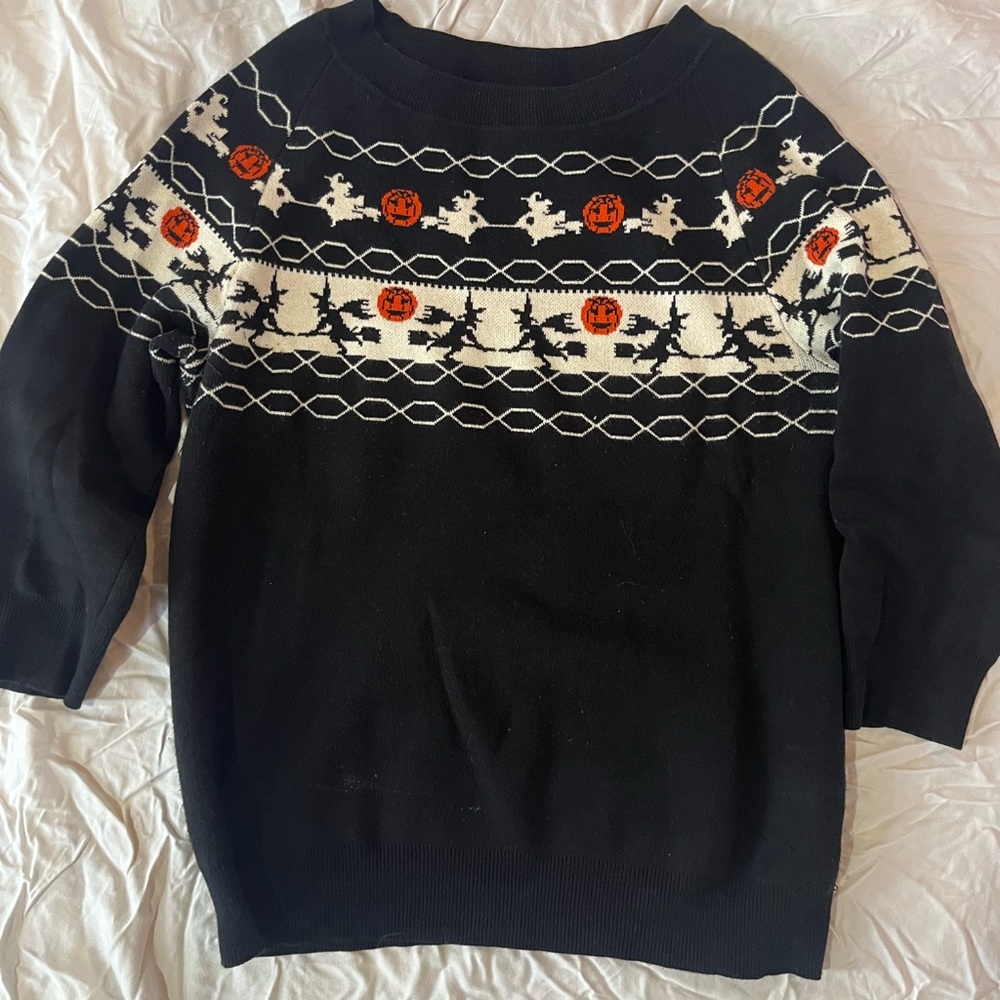 Unique Vintage Halloween Sweater XL